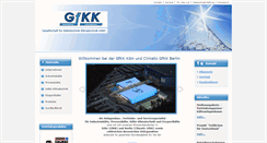 Desktop Screenshot of gfkk.de