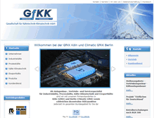 Tablet Screenshot of gfkk.de